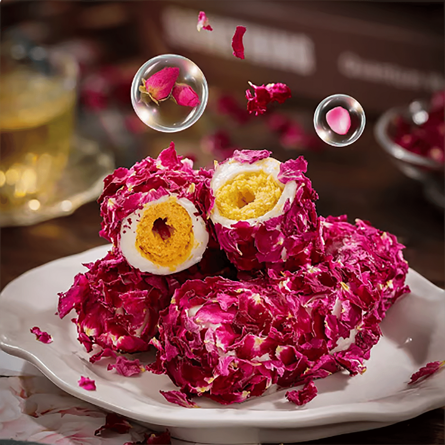 Bengongele Salted Egg Yolk Rose Milk 130G 130 g