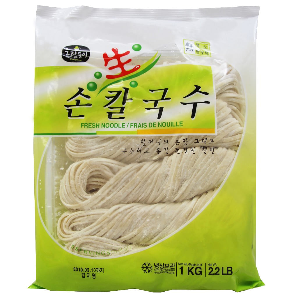 Choripdong Home Style Chopped Fresh Noodle (Son Kalguksu) 2.2 lb