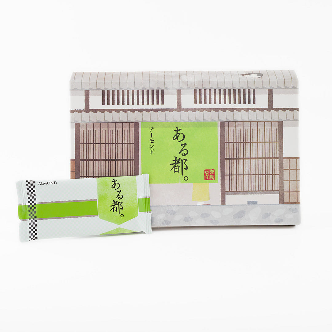 Jing Can Tang Almond Rice Crackers 8 pcs 1 each
