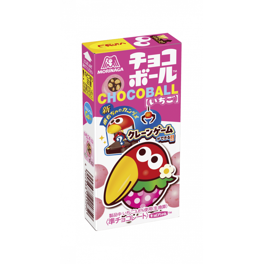 MORINAGA Chocolate Balls (Strawberry Flavor) 25g 25 그램