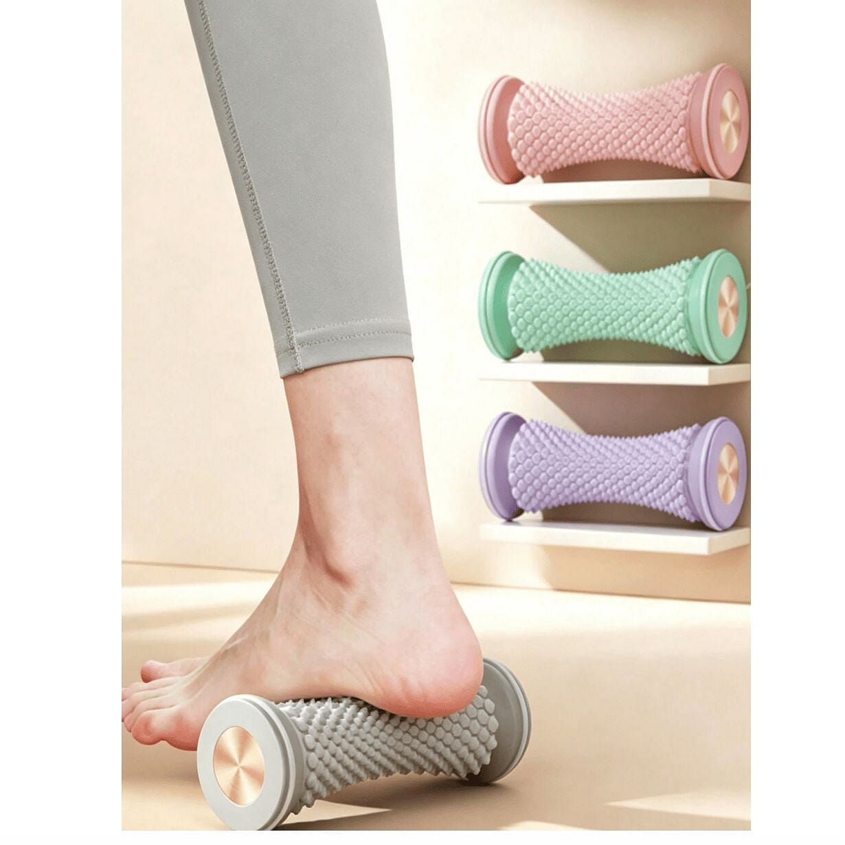 1pc Foot Roller Massager, Plantar Fasciitis Relief 1 pack