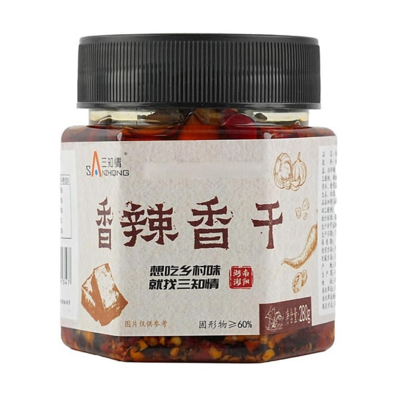 三知情 香辣香乾 280 克