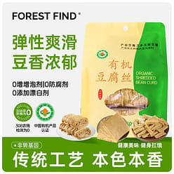 Zhonglan organic shredded beancurd 300g * 1 bag Yunnan Shiping specialty cold hot pot bean skin Rolls of dried bean milk creams silk cloud silk thousand pieces of dried silk 300 g