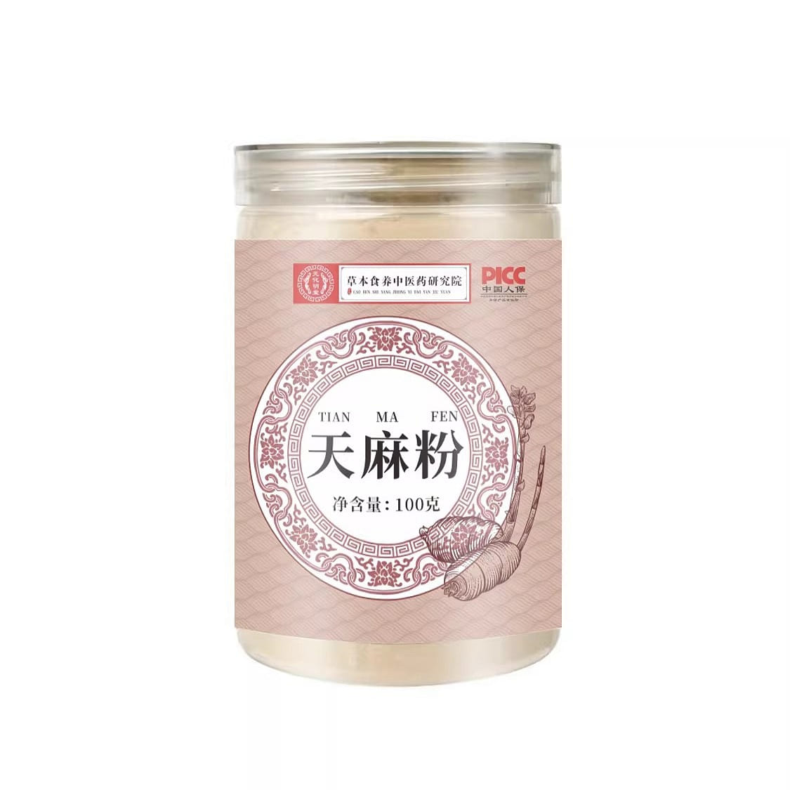 Gastrodia powder - 100 grams, canned. Four Treasur 100 g