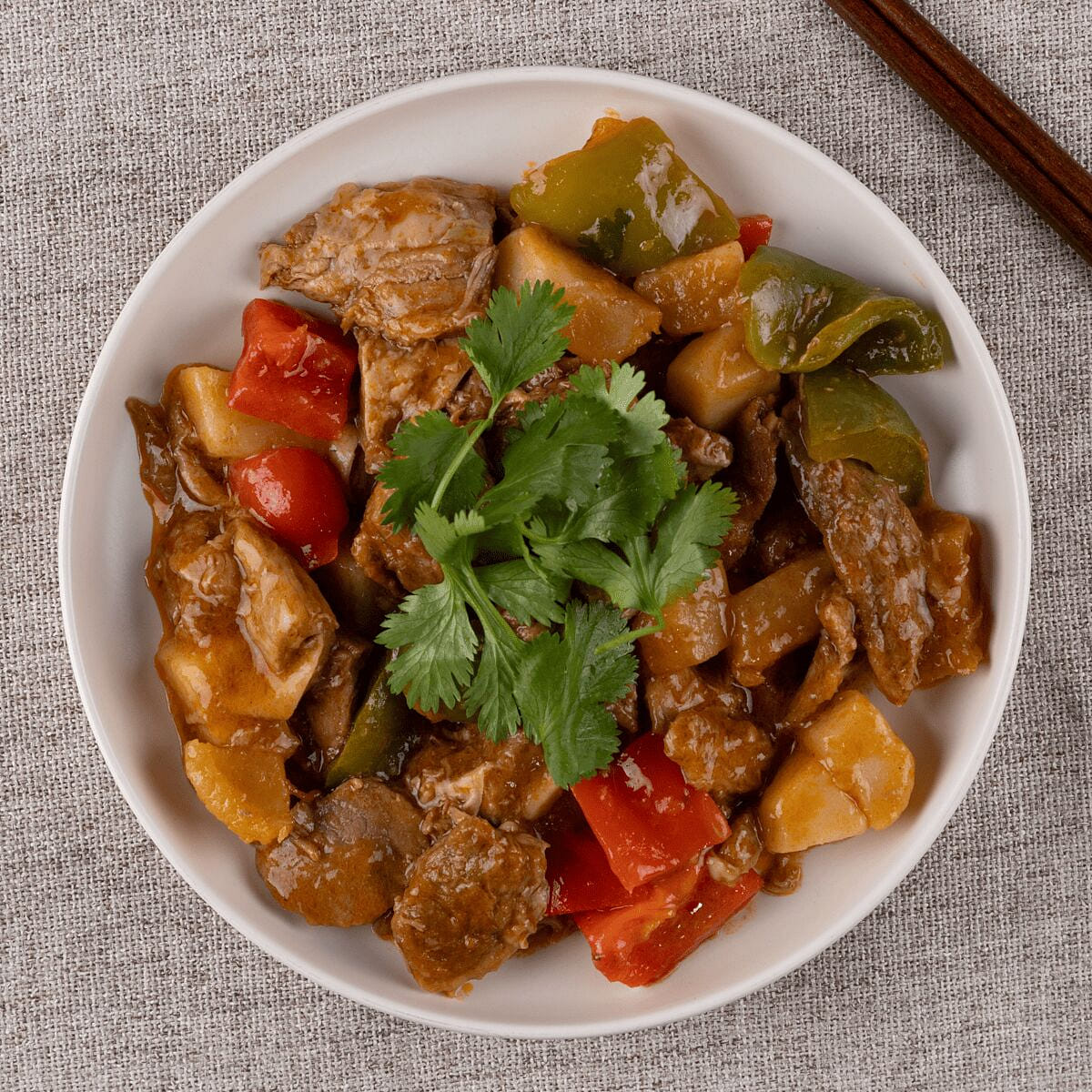 Spicy Beef Brisket with Potato Around 370g 1 each