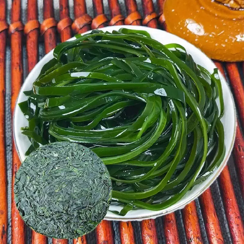Guancuocheng kelp silk kelp dry compression drying export sand-free non-washing foaming cold salad small package 16 grams * 5 packs 80 그램