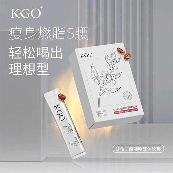 KGO Di Glycerol Coffee Solid Drink 5g*12bags 1 케이스