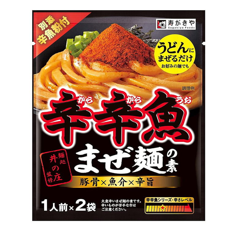 辛辛魚麻辣豚骨魚介拌面料- Weee!