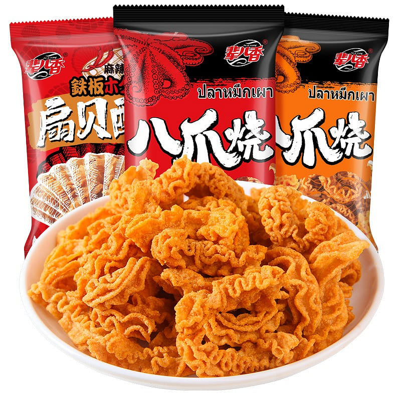 辈儿香 八爪烧40g袋装 麻辣味酱爆 40 克