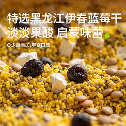 Organic Blueberry yam millet 410g*1 bottle 410 g