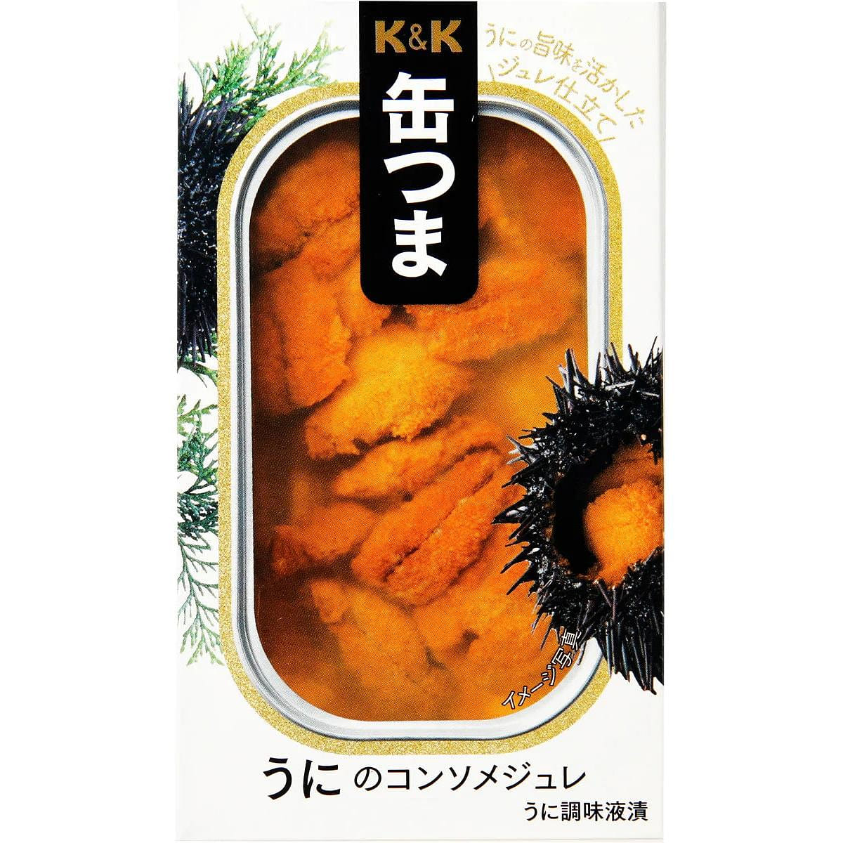 罐頭食品 海膽清湯果凍 醃製小吃 日本料理 65g 1 份