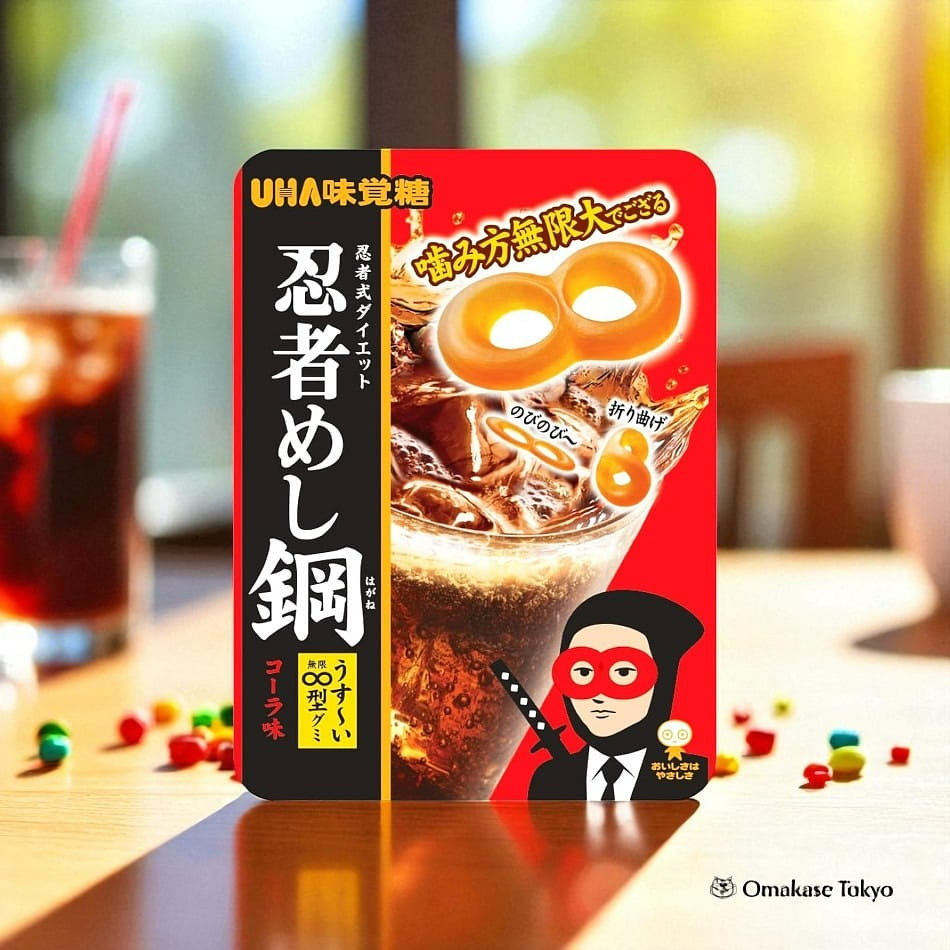 UHA Mikakuto Ninja Meshi Steel, Cola Flavor 50 그램