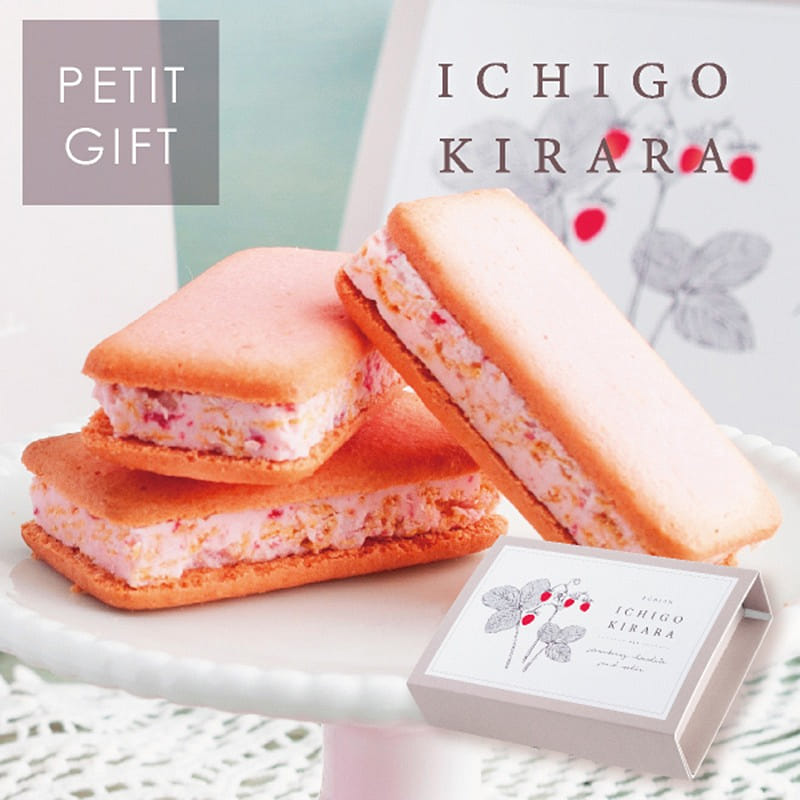 Ichigo whipped chocolate sand cookies 3 pieces 1 케이스