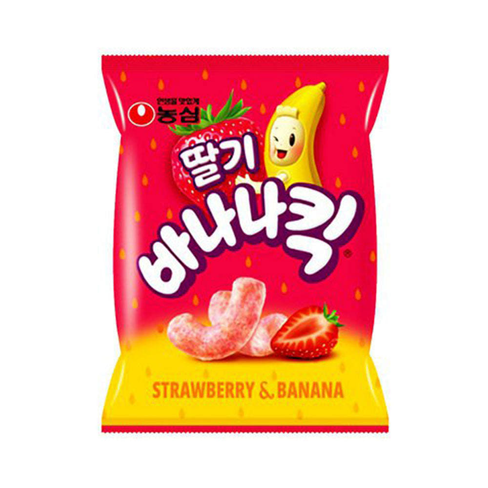 농심 딸기 바나나킥 60 그램