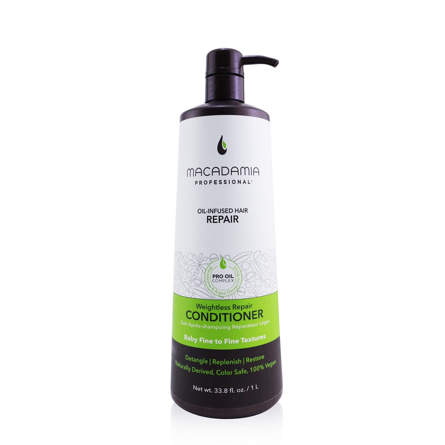 Macadamia Natural Oil Ultra-light hydrating conditioner (for ultra-fine to fine hair) 1000 ml
