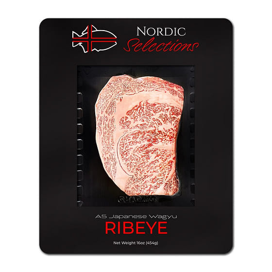 weee_meat_A5 Japanese Wagyu Ribeye Steak (16oz portion) 1 each