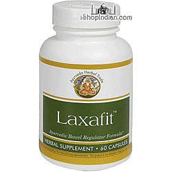 Laxafit - Bowel Regulator (Sandhu's Ayurveda) - 60 capsules 60 อัน