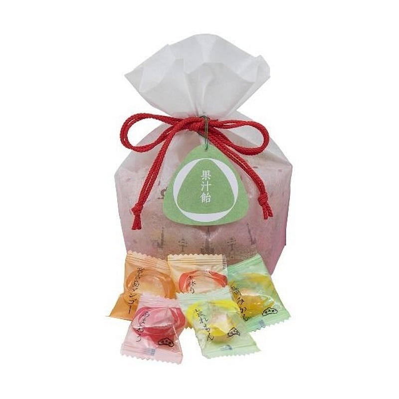 Japan Eitaro Fruit Juice Candy Five  Flavors  20pieces 1 each