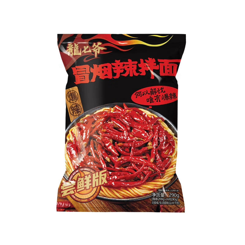 Longqiye Hot Sauce Noodles (Extra Spicy) 290 กรัม