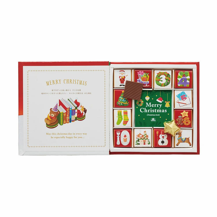 日本直送」モロゾフ・クリスマス限定 クリスマスブック 24個入り - Weee!