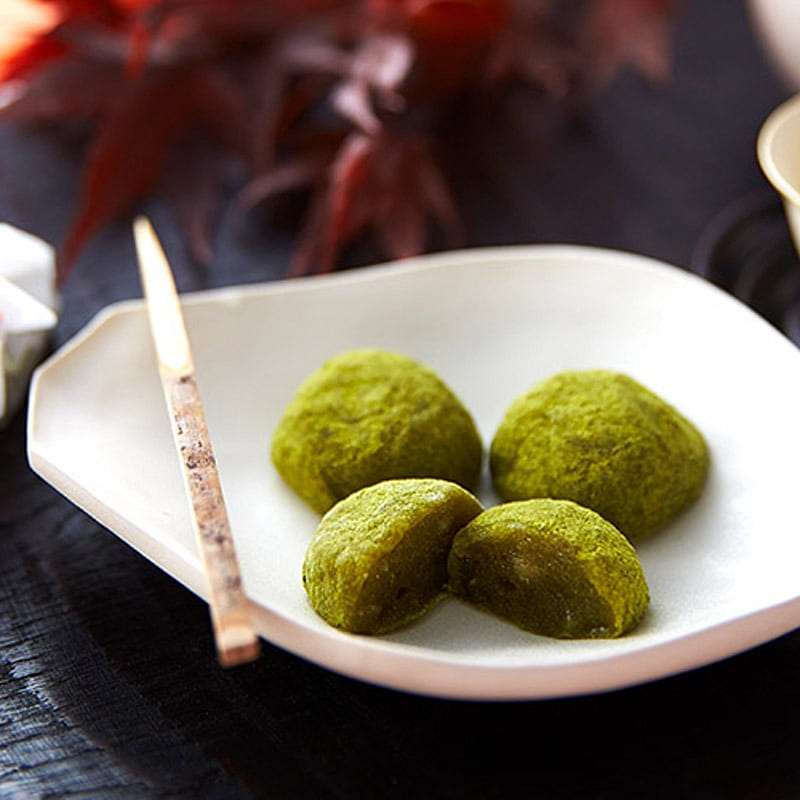 Ito Kyuemon Matcha Soybean Walnut Mochi 10 pieces 1 each