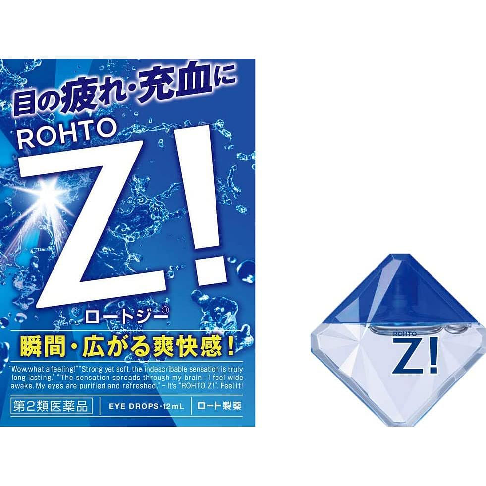 ROHTO Z eye drops 12ml cool and bloodshot 1 개