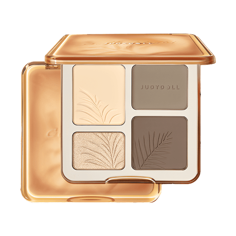 Judydoll 2 IN 1 Highlighter Contour Palett #02Wood 9 그램