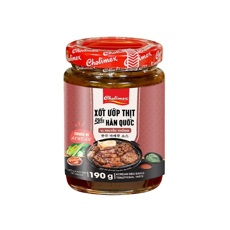 Cholimex Korean BBQ Sauce Tradition Taste 190g 1 each