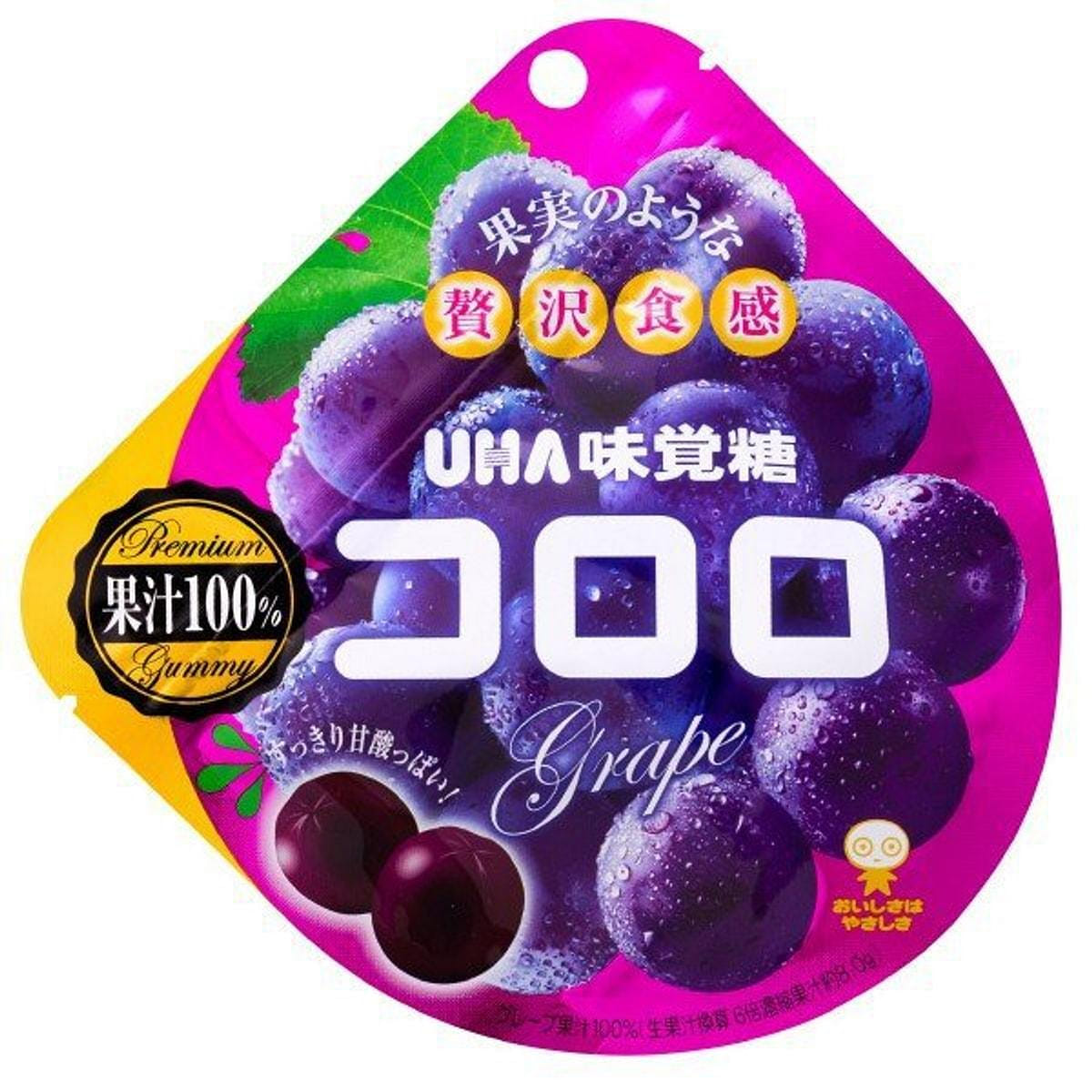 UHA Kororo Gummy Kyoho Grape Flavor 48g 1 pack 1 개