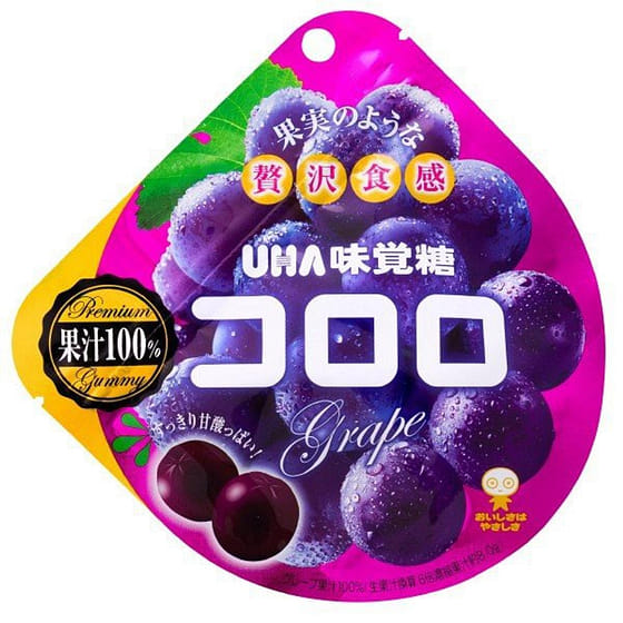 weee_snack_UHA Kororo Gummy Kyoho Grape Flavor 48g 1 pack 1 each
