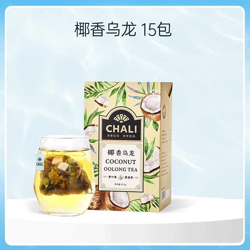 茶裏 奶香椰子烏龍茶 15袋 /盒 52 克