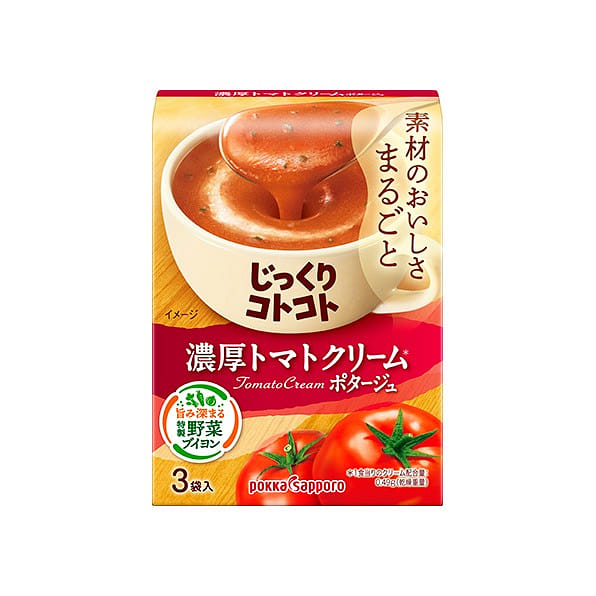 Slowly simmered, rich tomato cream potage 3 packs 1 box