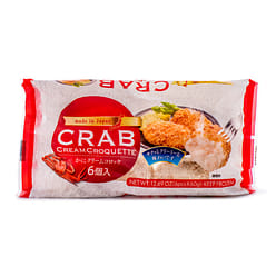 Crab Cream Croquette 6pcs, Frozen 12.6 oz