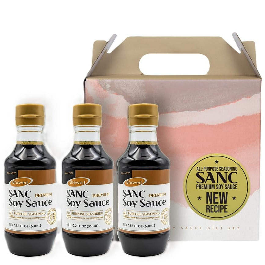 SANC Premium Soy Sauce - Gift Set (Set of 3) 12.2 fl.oz