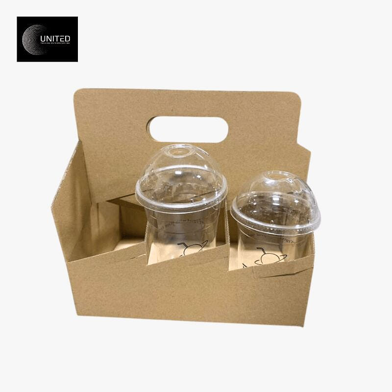 Corrugated Paperboard Drink Carrier 6 Cups Holder 25 each