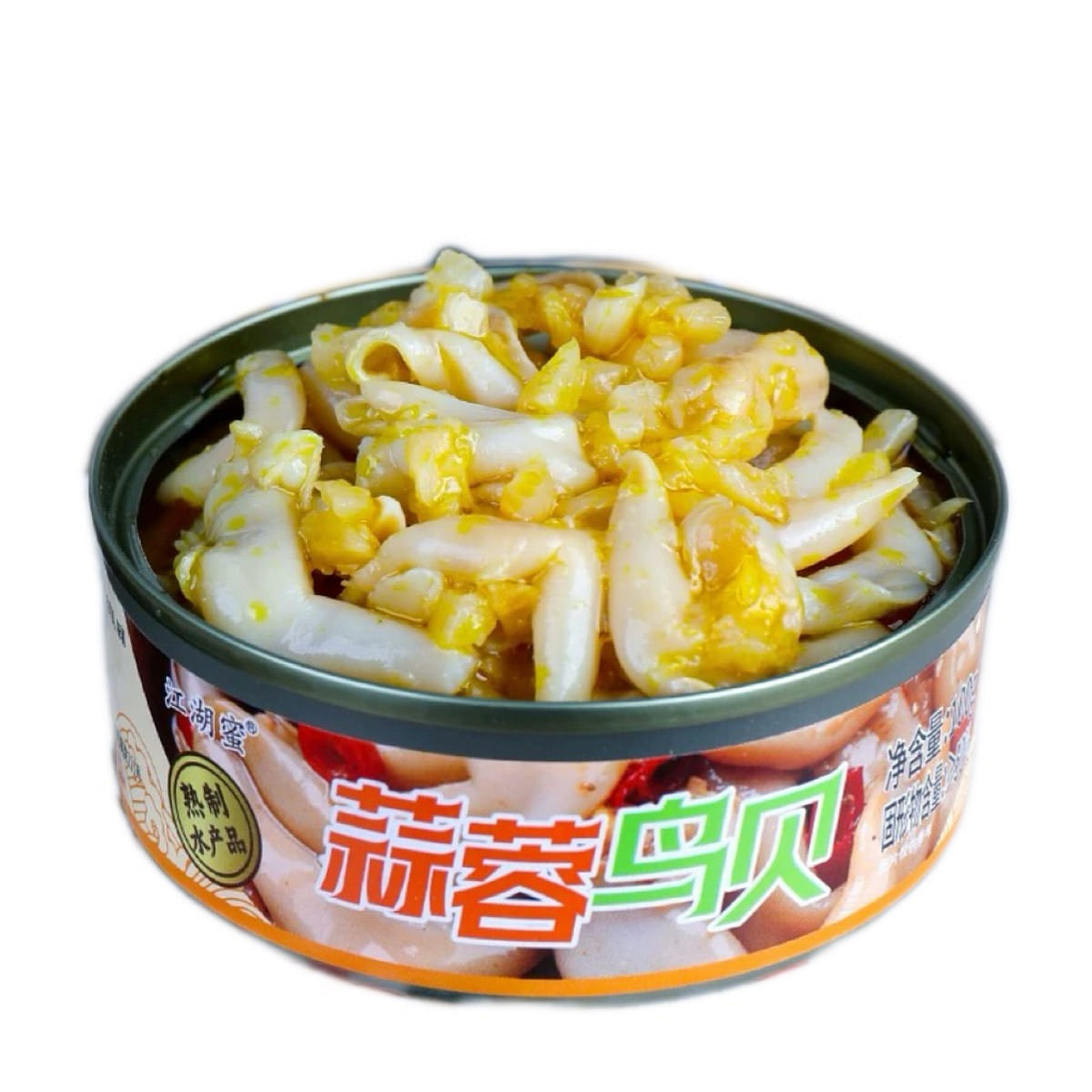 Canned garlic clams 100 g