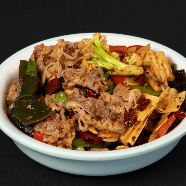 Beef Belly Dry Pot Mix about 500g mild 1 each