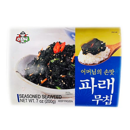 아씨 파래 무침 냉동 7 온스