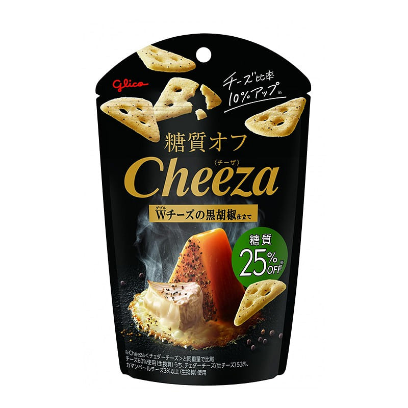 Glico Cheese Triangle Biscuits Black Pepper Flavor 1 개