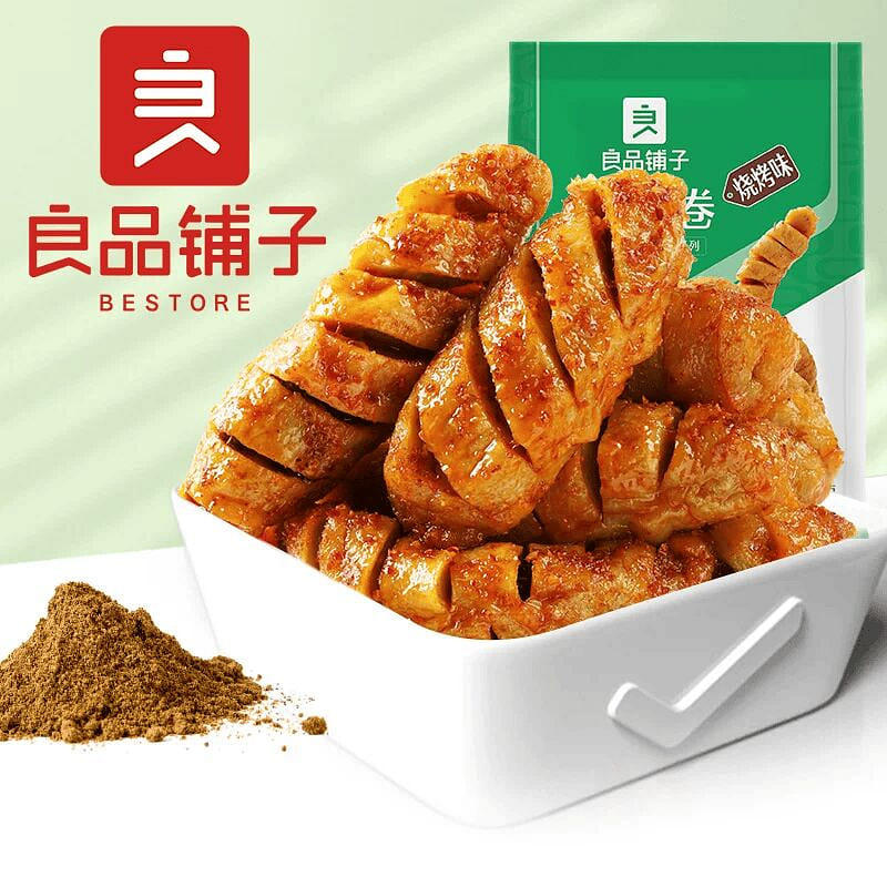 Gluten Roll Roasted Gluten Spicy Strips 120g*1 Bag 120 g
