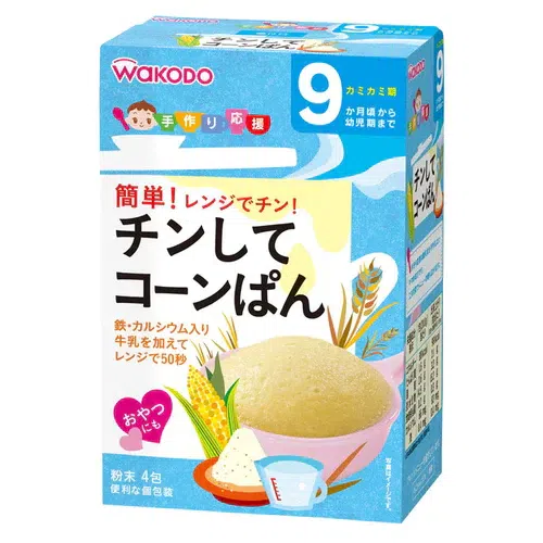 WAKODO Handmade Micorwave Corn Bread 20gx4 packets 1 개