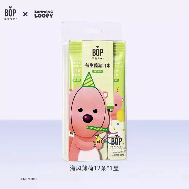 BOP Probiotics Freshen Mouthwash #Sea Breeze Mint 132 มิลลิลิตร