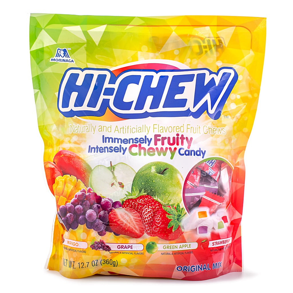 Morinaga Hi-Chew 混合水果軟糖 芒果/葡萄/青蘋果/草莓味 360 克