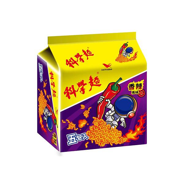 Taiwan Uni-President Science Noodles Spicy Flavor 200 그램