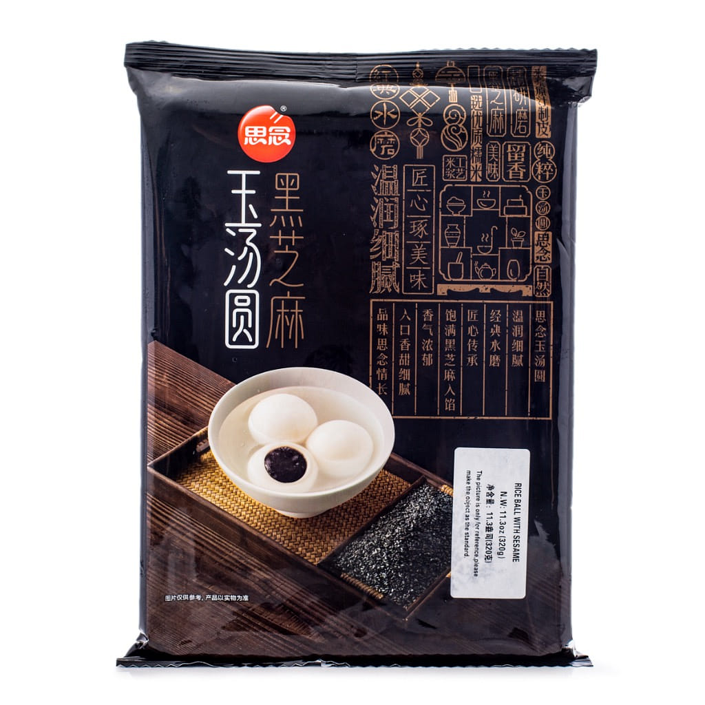 思念 白玉黑芝麻玉湯圓 320 克