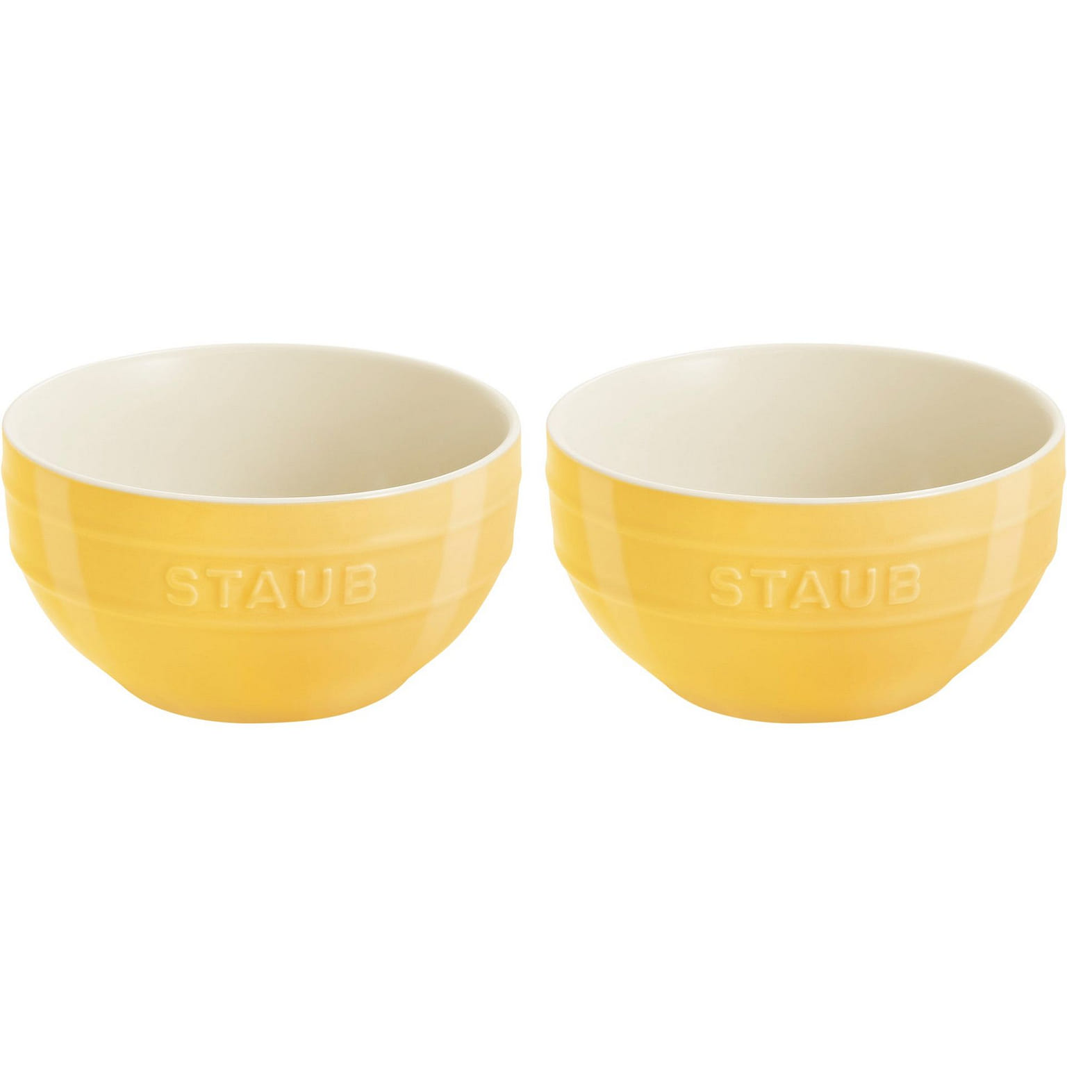 STAUB Ceramic 2-pc Large Universal Bowl Set 2-pc / Citron 1 개