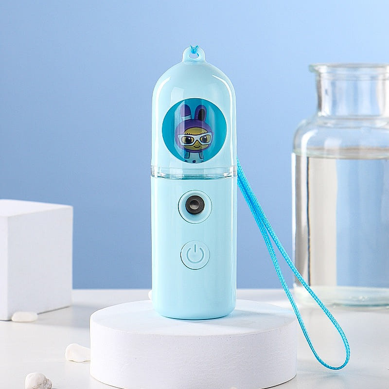 USB Nano Spray Water Refill Meter Blue 1 個