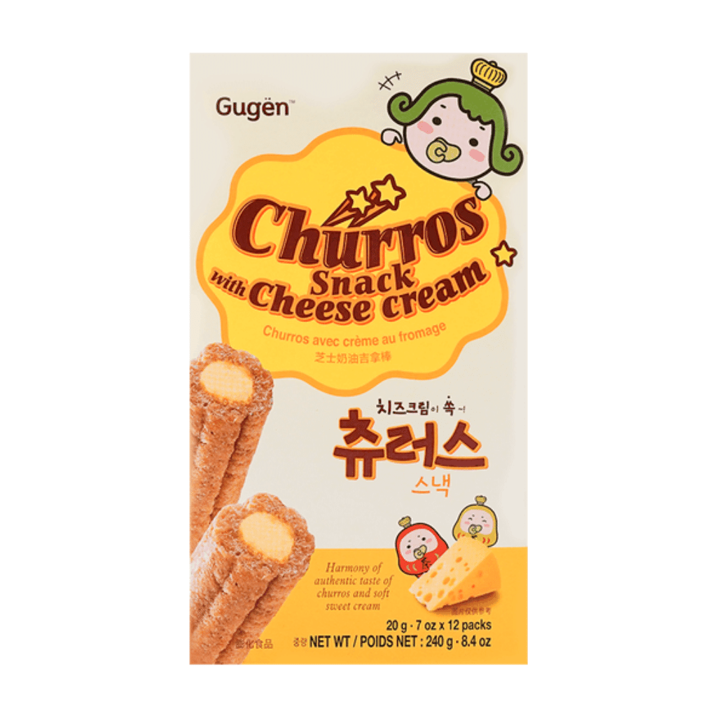 Gugen Churros Snack With Cheese Cream 8.4 온스