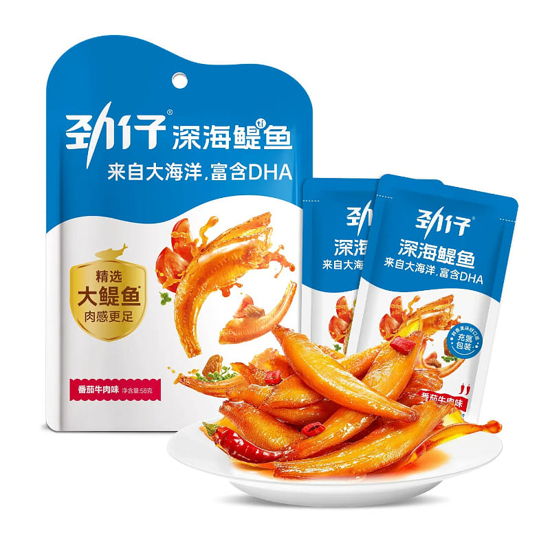 Fish Dried Tomato Beef 58g*1 Package 1 pack