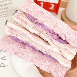 Harland taro puree burger sandwich sandwich toast cake 60g * 7 420 g